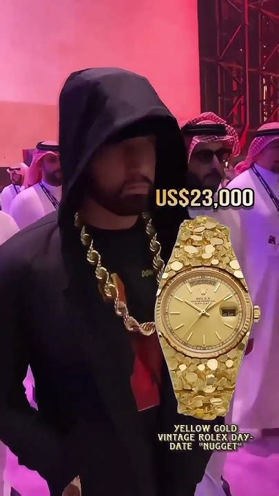 abu rolex rapper|The legendary rapper wears his vintage 36mm 18.